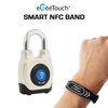 Egeetouch Smart NFC Wristband forSmart Locks, WATERPROOF, Program ONE Fob to unlock MULTIPLE Locks, 2Pack 5-NFC-2002WB